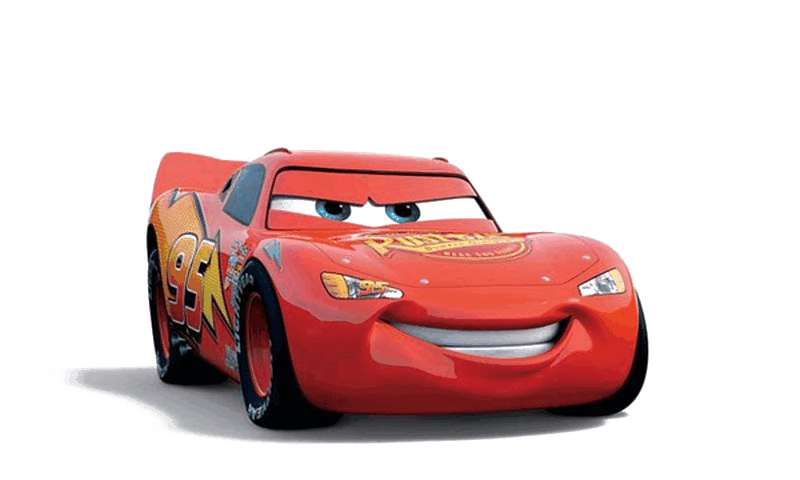 Lightning McQueen Disney Cars PNG Background Image