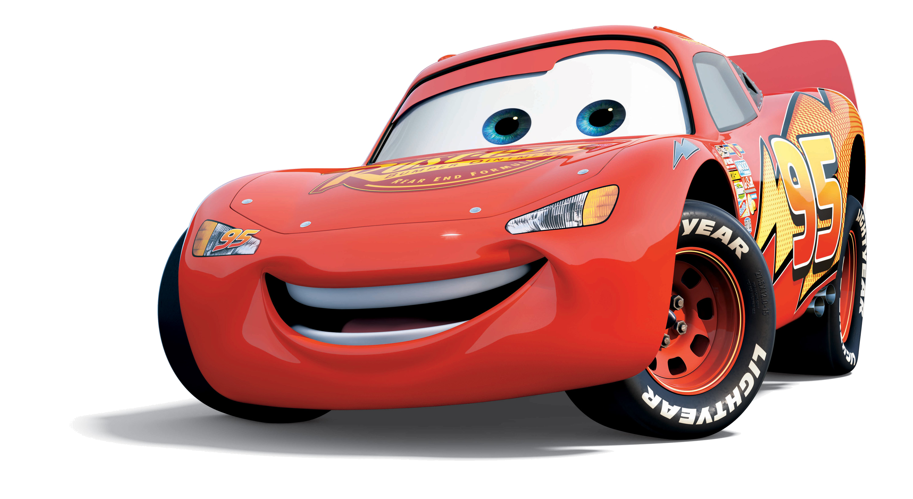 Lightning McQueen Disney Cars PNG High-Quality Image