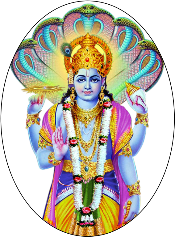 Lord Vishnu Immagine gratis PNG