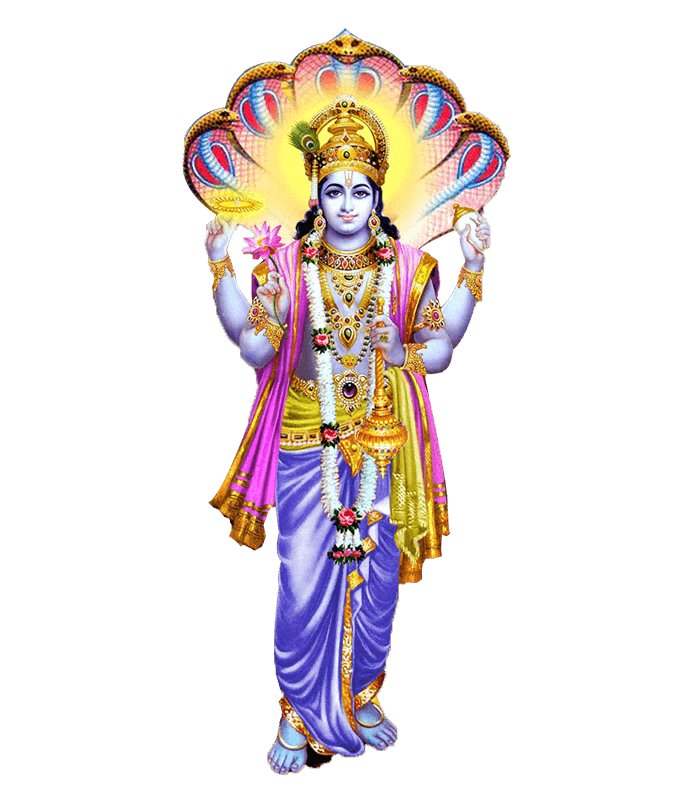 Signore Vishnu PNG Download gratuito