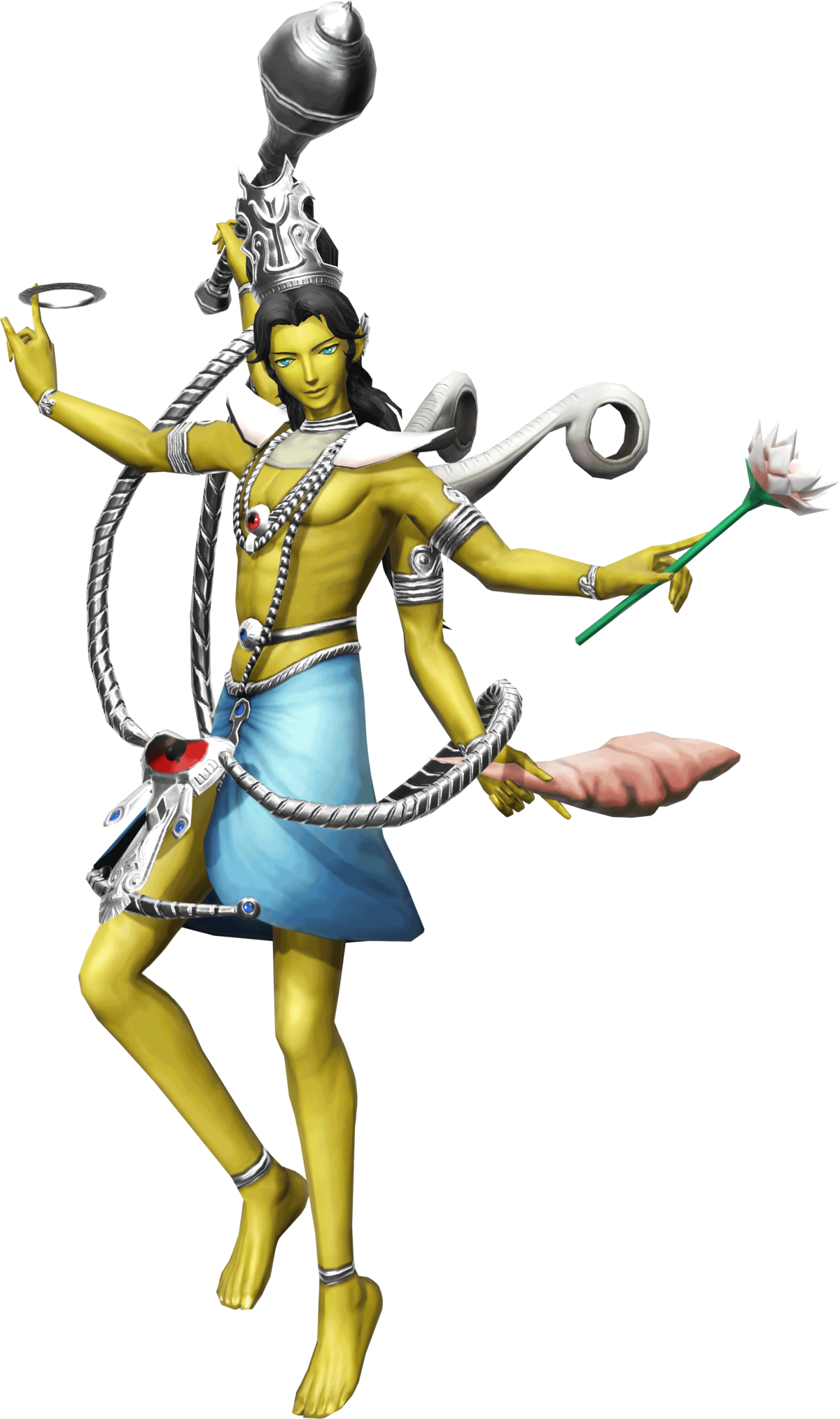 Lord Vishnu PNG Image Background