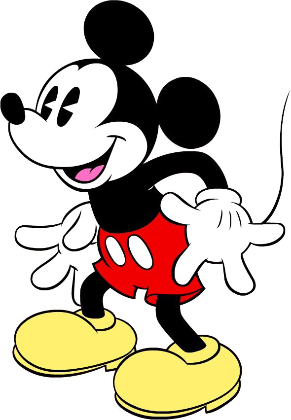 Mickey Mouse PNG achtergrondafbeelding