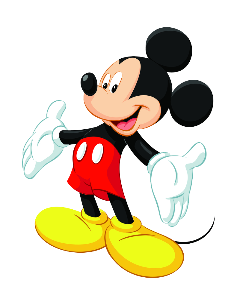 Mickey Mouse Transparan Gambar