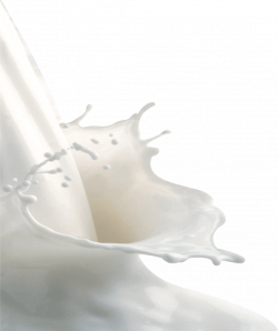 Immagine di sfondo del PNG del latte