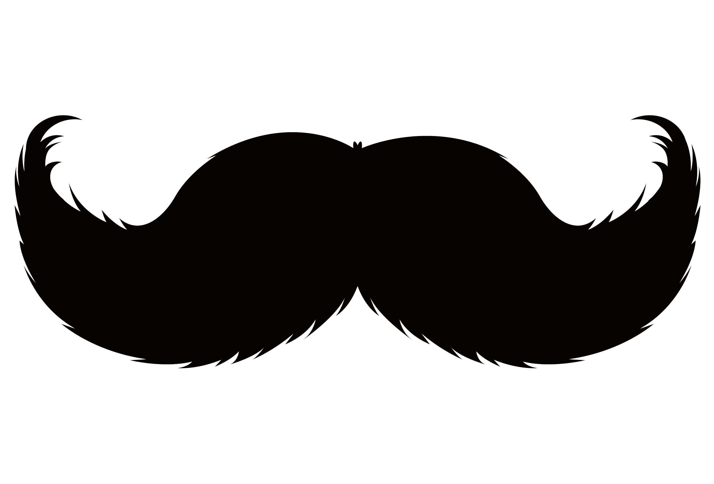 Moustache PNG Background Image