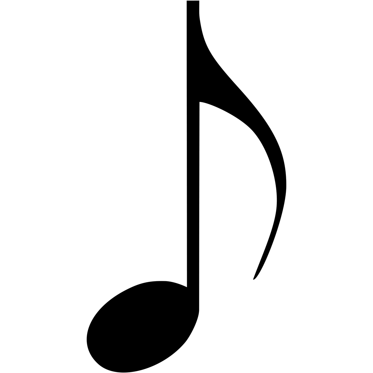 Music Note PNG Transparent Image