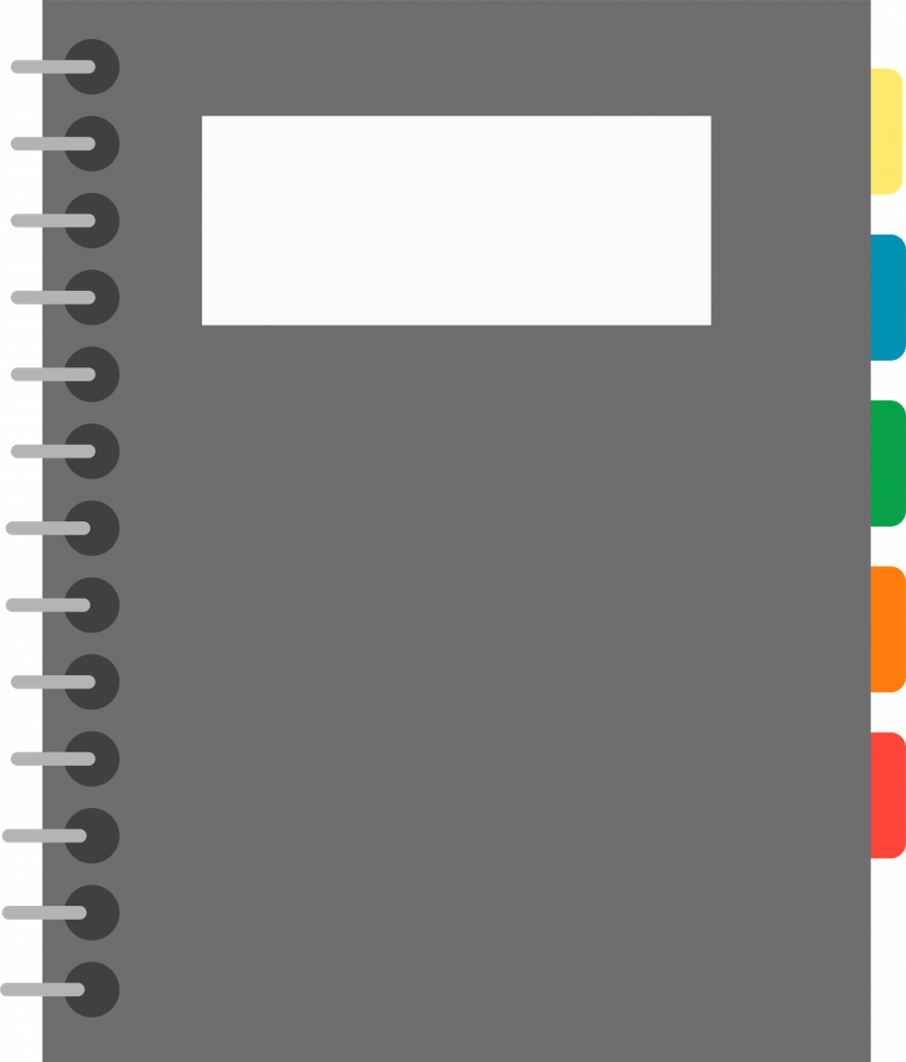 Notebook Transparent Image