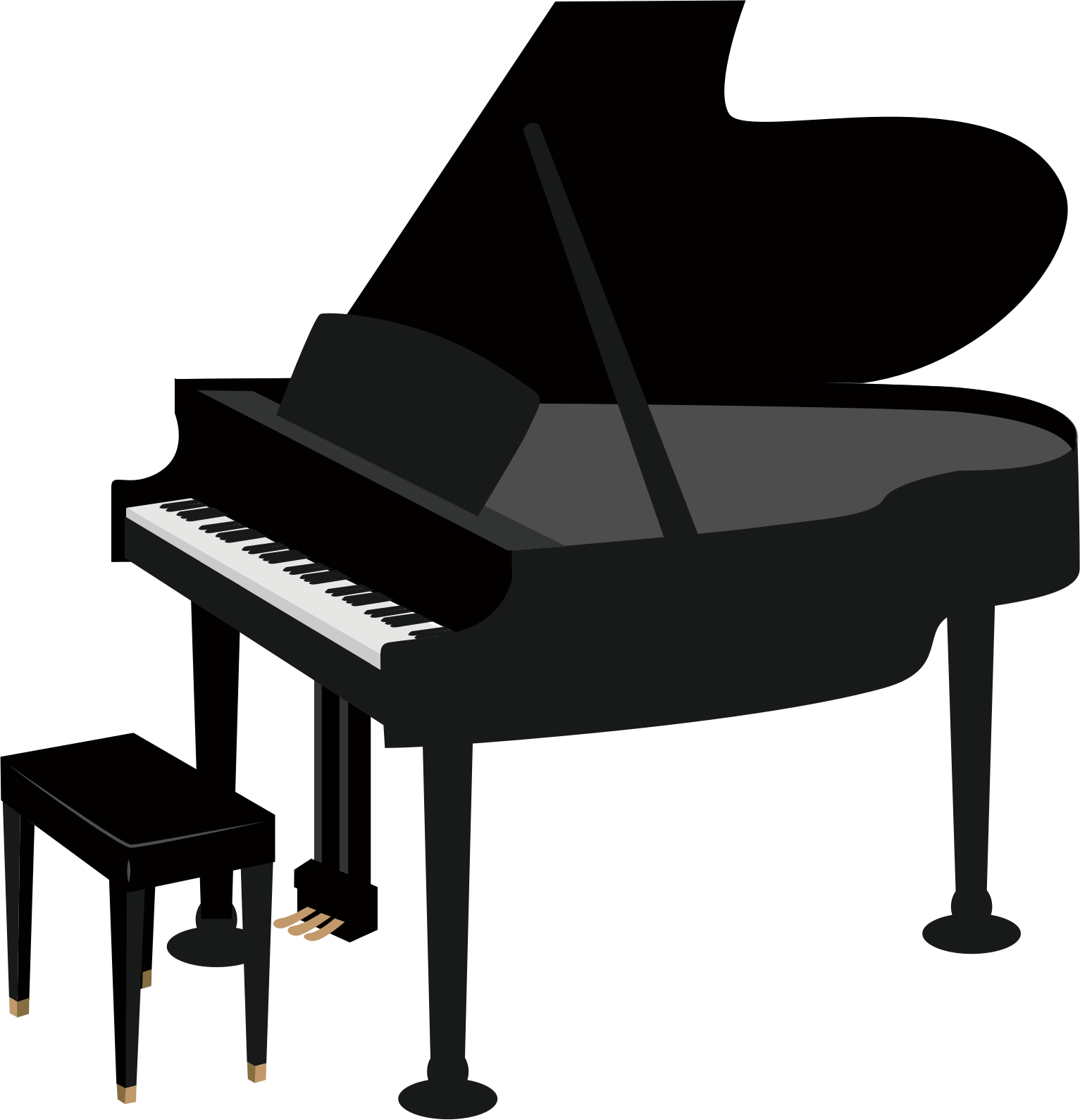 Piano PNG Background Image