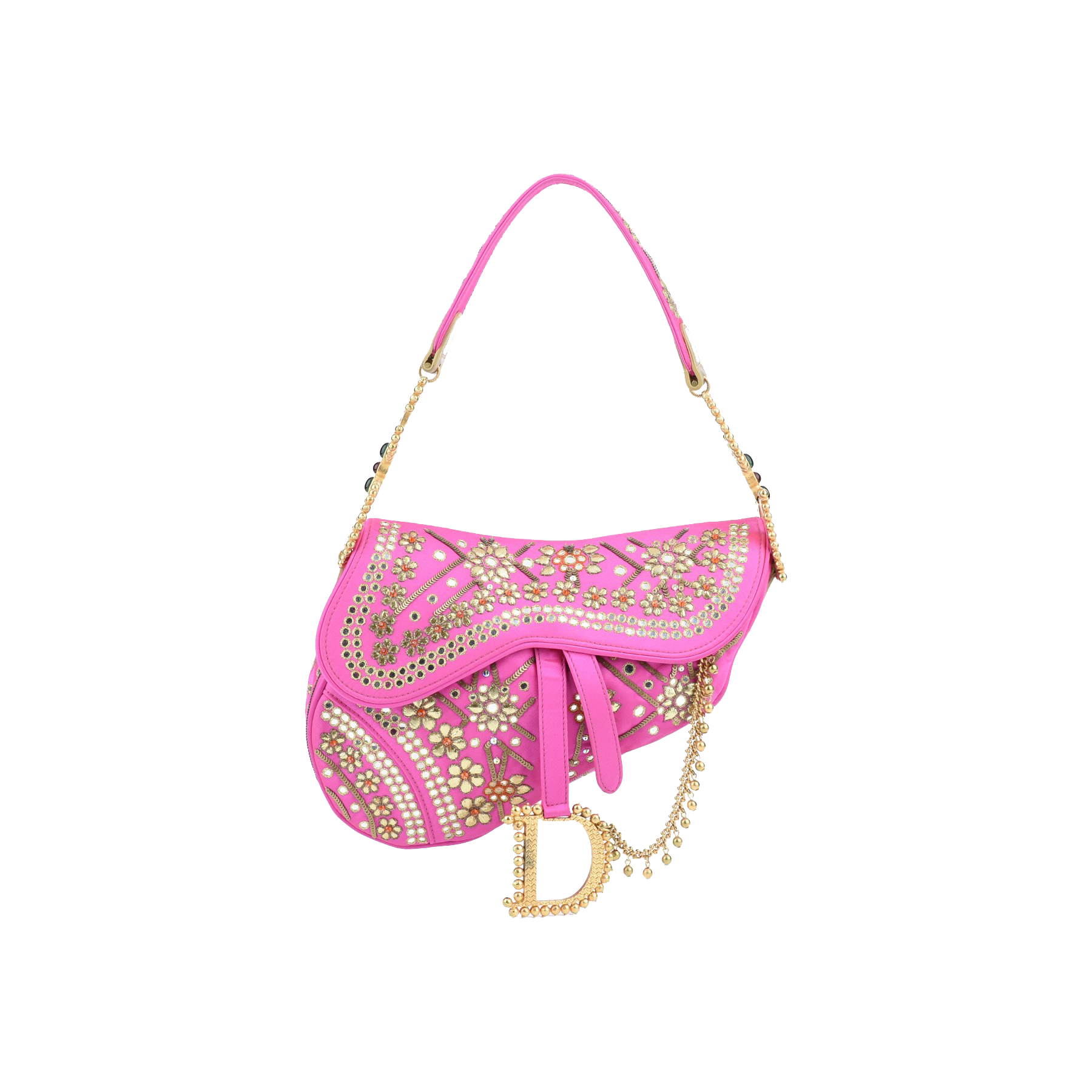 Pink Dior Bag PNG Transparent Image