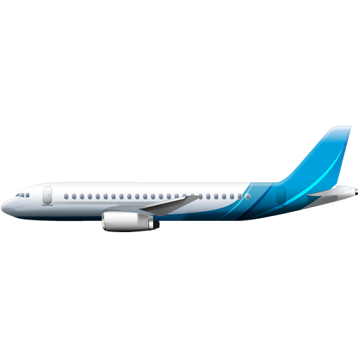 طائرة PNG صورة خلفية شفافة