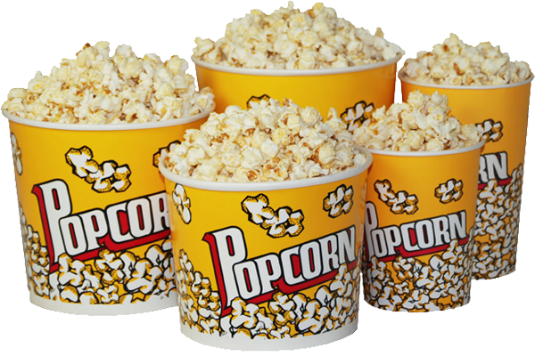 Popcorn Bucket PNG Free Download