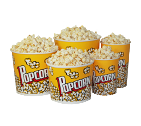 Popcorn Bucket PNG Photo