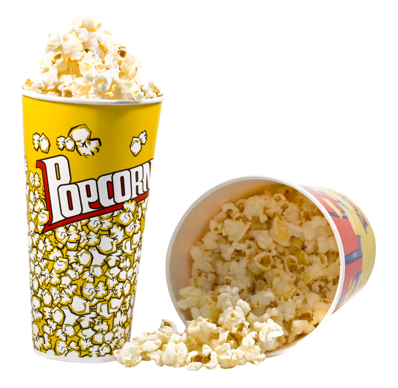 Popcorn Bucket Transparent Background PNG