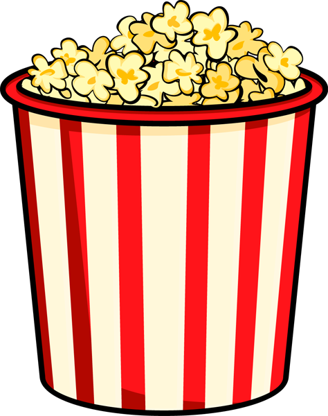 Popcorn Bucket Transparent Image