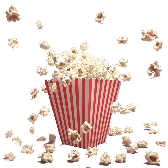 Popcorn PNG High-Quality Image