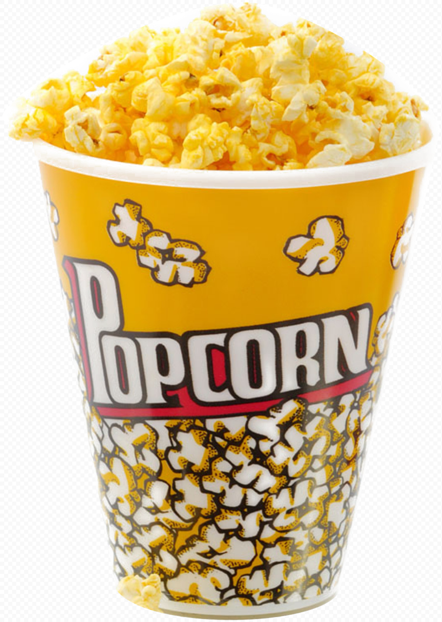 Popcorn PNG Image Background