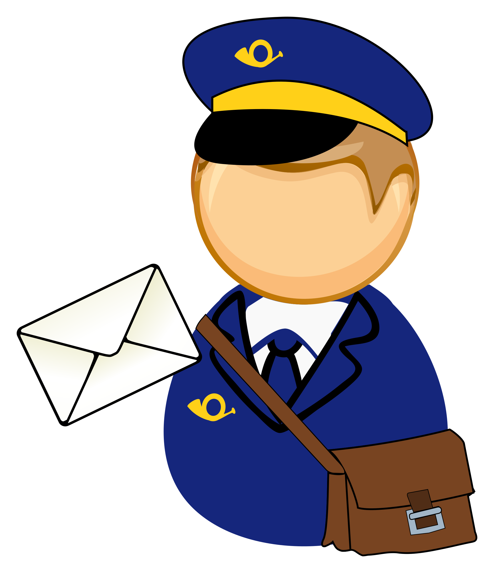Postman PNG High-Quality Image