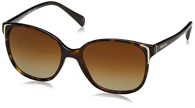 Imagem transparente de óculos de sol Prada