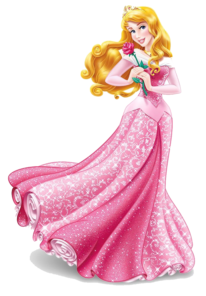 Prinzessin Aurora Kleid Transparentes Bild