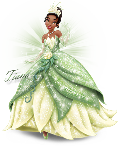 Prinses Tiana Transparante achtergrond PNG
