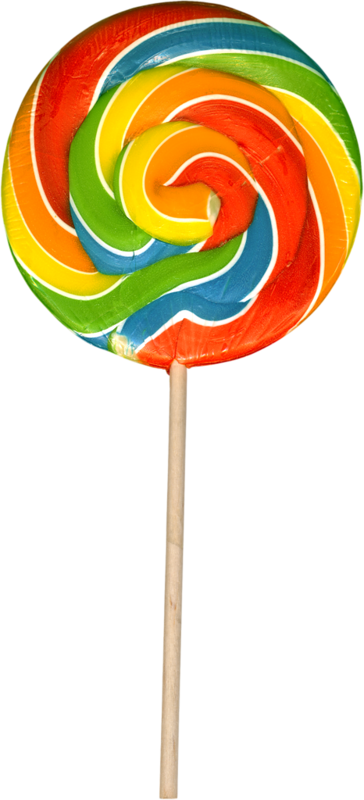 Rainbow Lollipop PNG High-Quality Image