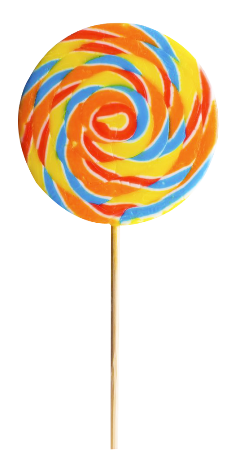 Rainbow Lollipop Transparante achtergrond PNG