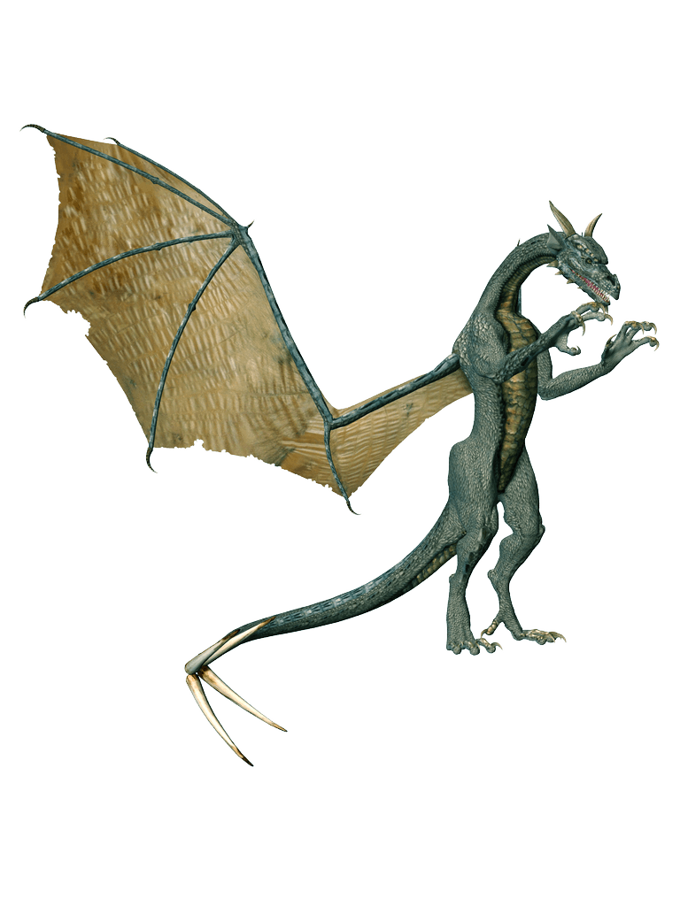 Realistic Dragon PNG Image