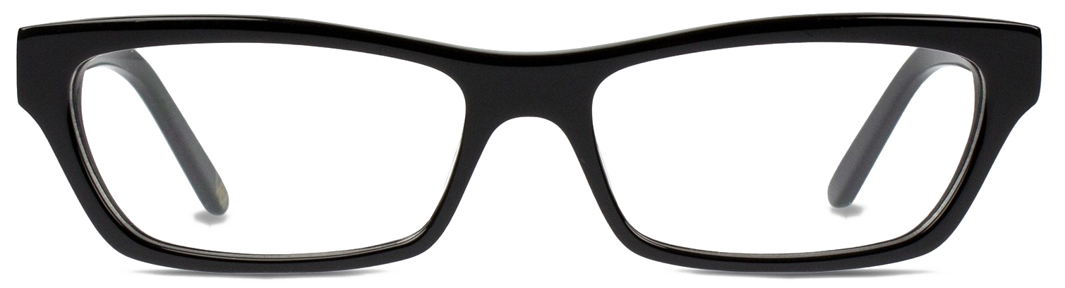 Rectangular Eyeglasses PNG Background Image