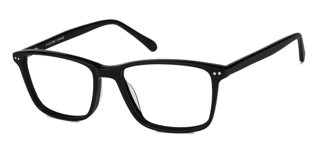 نظارات مستطيلة خلفية شفافة PNG