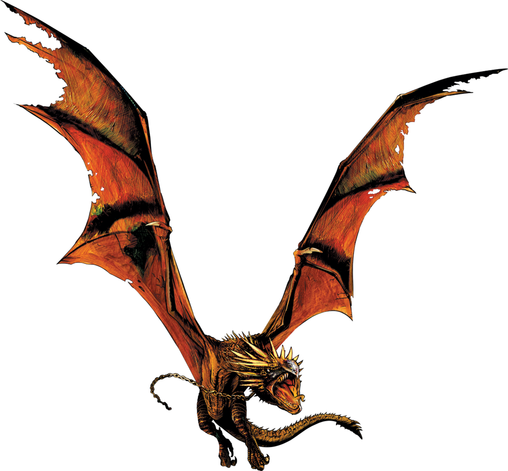 Immagine rossa del drago PNG