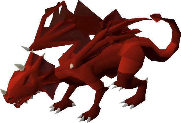 Pic dragon rouge