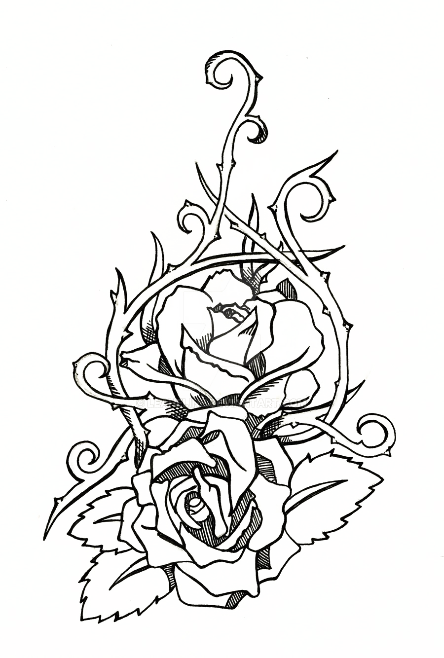 Rose Tattoo Transparent Images