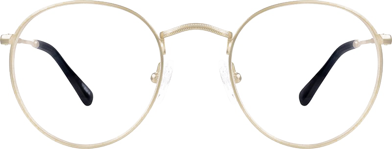 Round Eyeglasses PNG Transparent Image