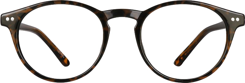 النظارات المستديرة صورة شفافة
