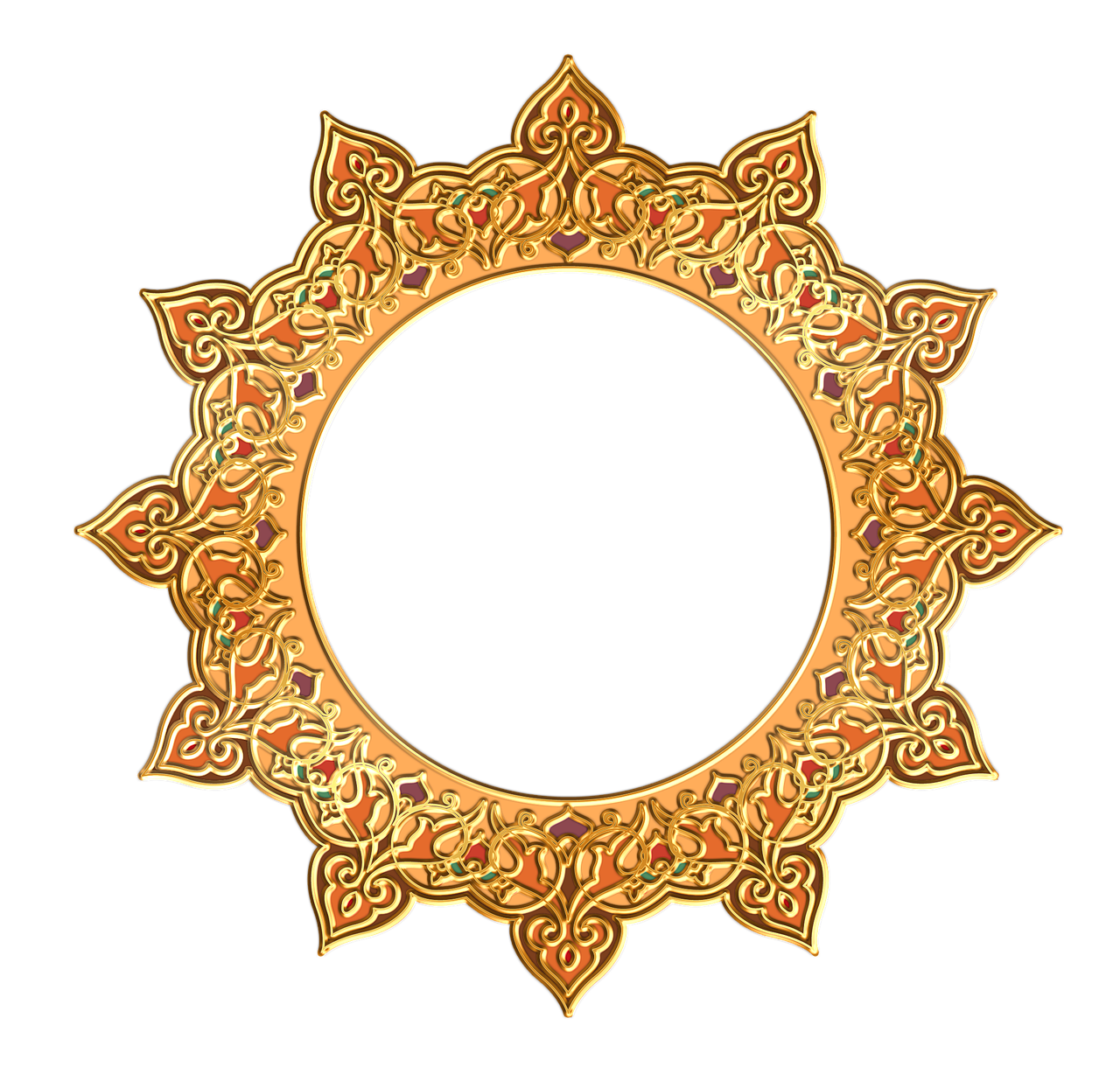 Round Frame PNG Picture