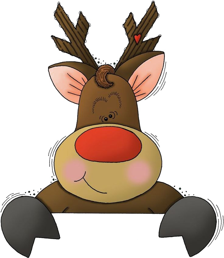 Rudolph Christmas Free PNG-Afbeelding