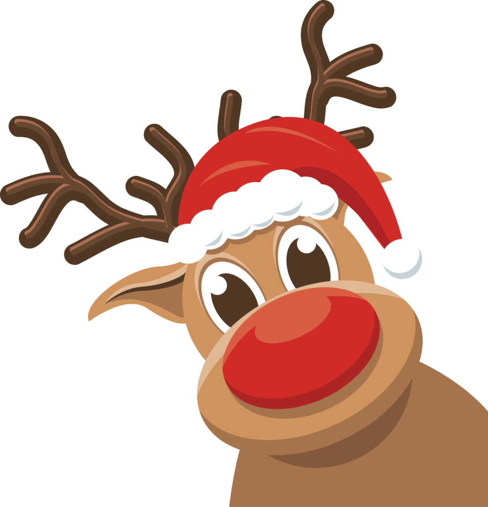 Rudolph Christmas PNG Gratis Download