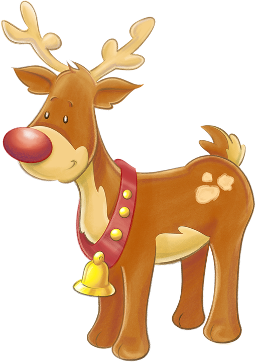 Rudolph Christmas PNG Pic