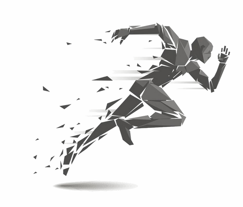 Running Man PNG Transparent Image