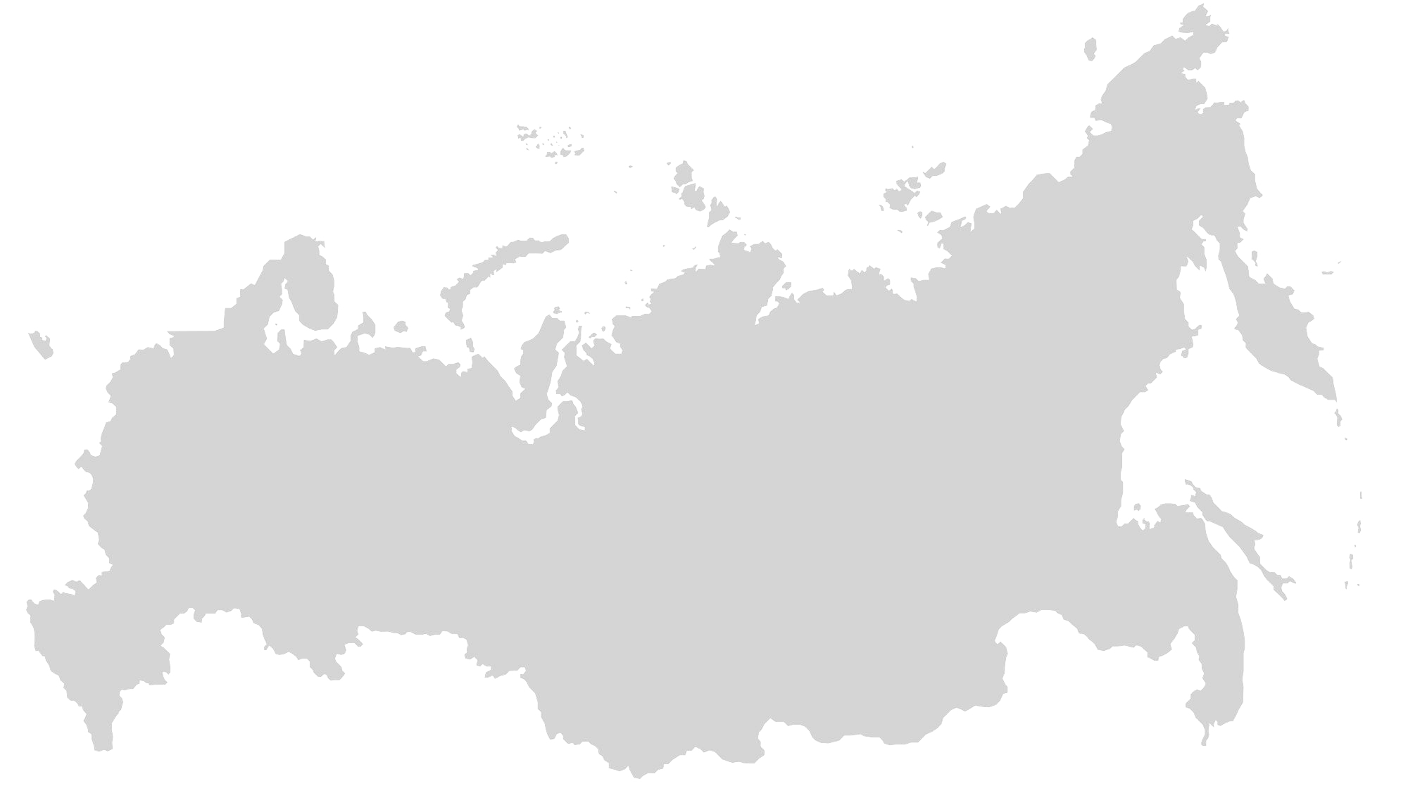 خريطة روسيا PNG تحميل صورة