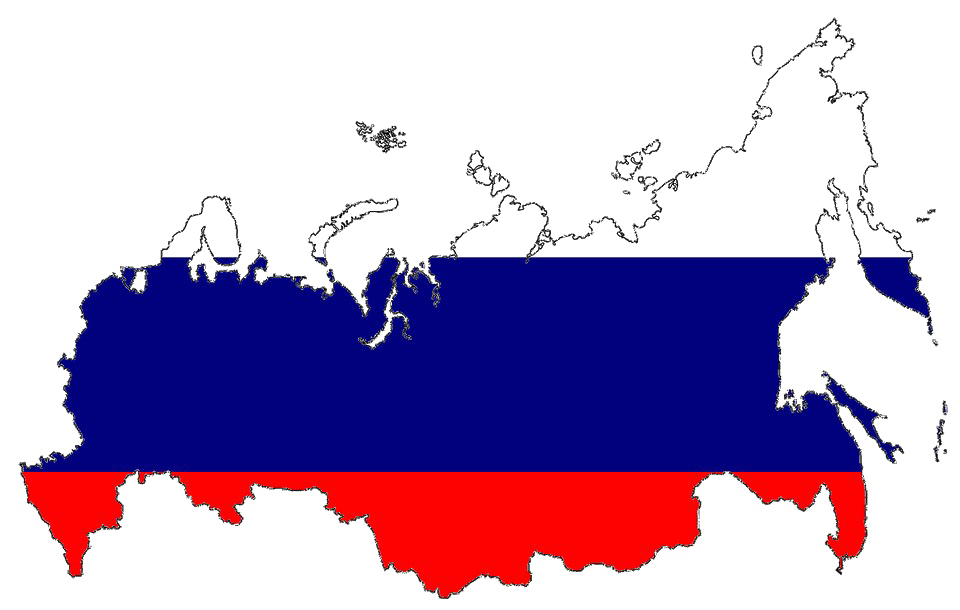Russia Map PNG High-Quality Image