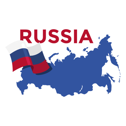Russia Map PNG Image