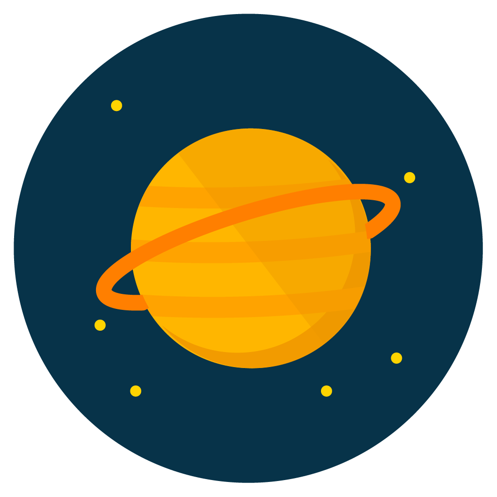 Saturn PNG Hintergrund Bild