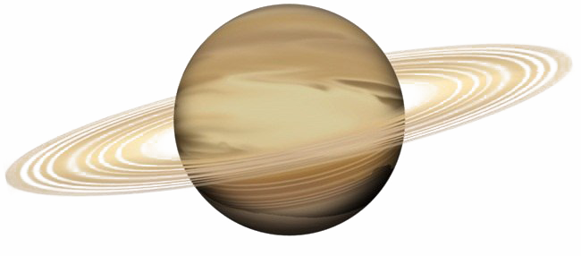 Saturn PNG-transparentes Bild