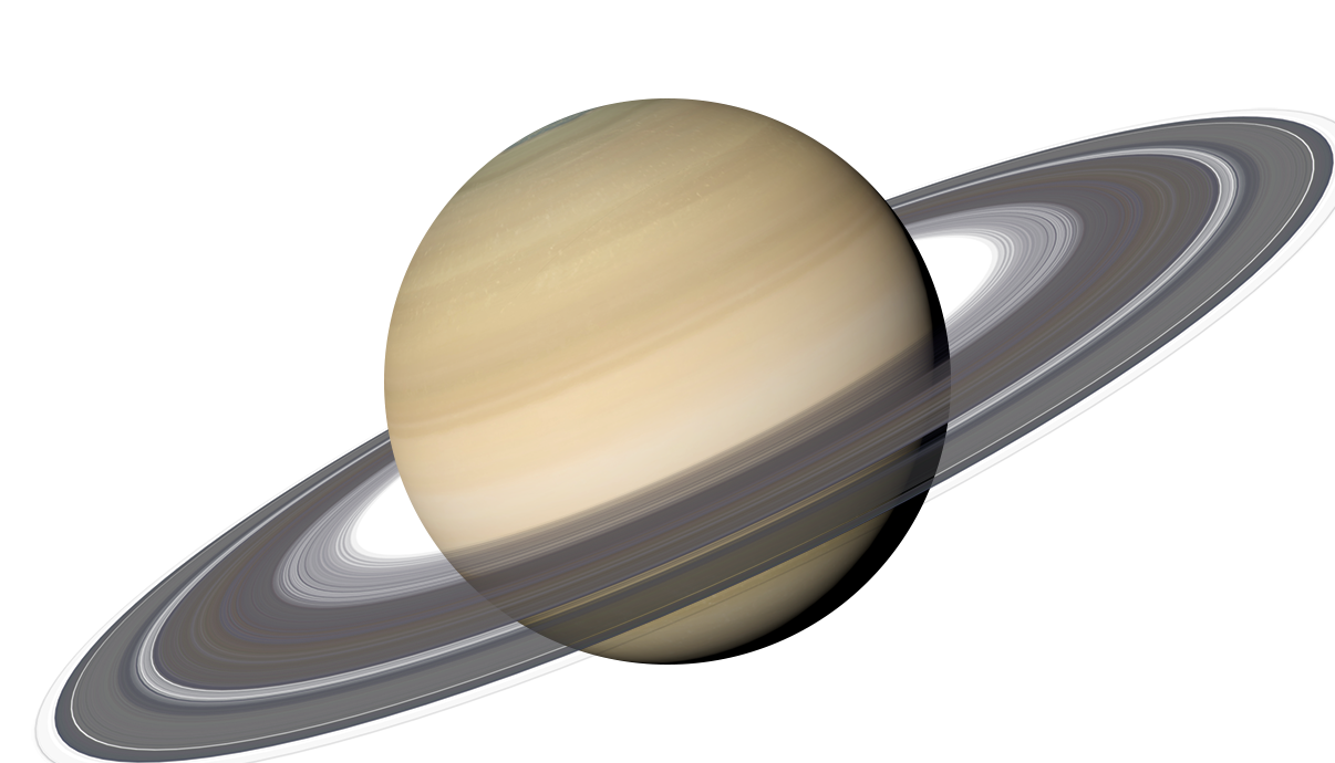 Saturn-transparente Bilder