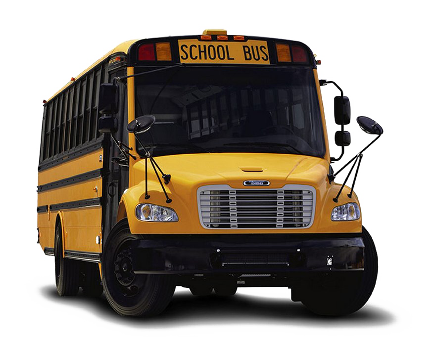 حافلة المدرسة PNG صورة خلفية شفافة