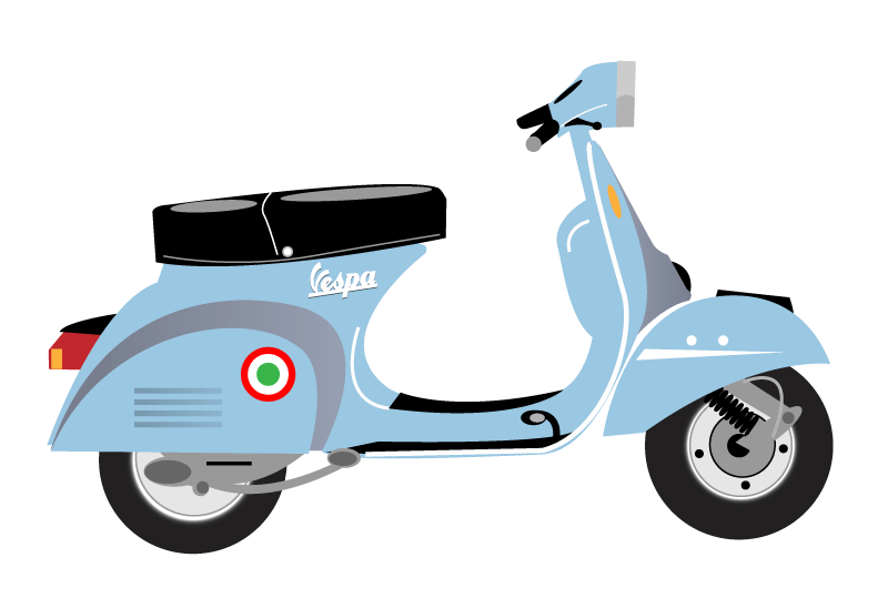 Scooter PNG Afbeelding achtergrond