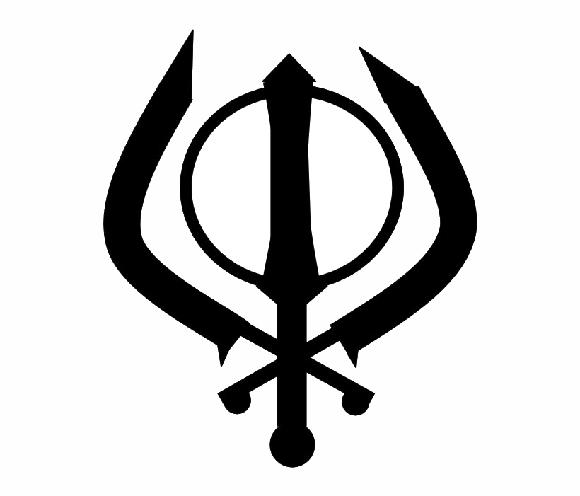 Sikhism Khanda 기호 PNG 투명 이미지