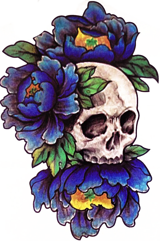 Skull Tattoo PNG Pic