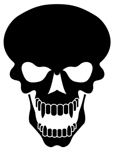 Skull Tattoo PNG Transparent Image